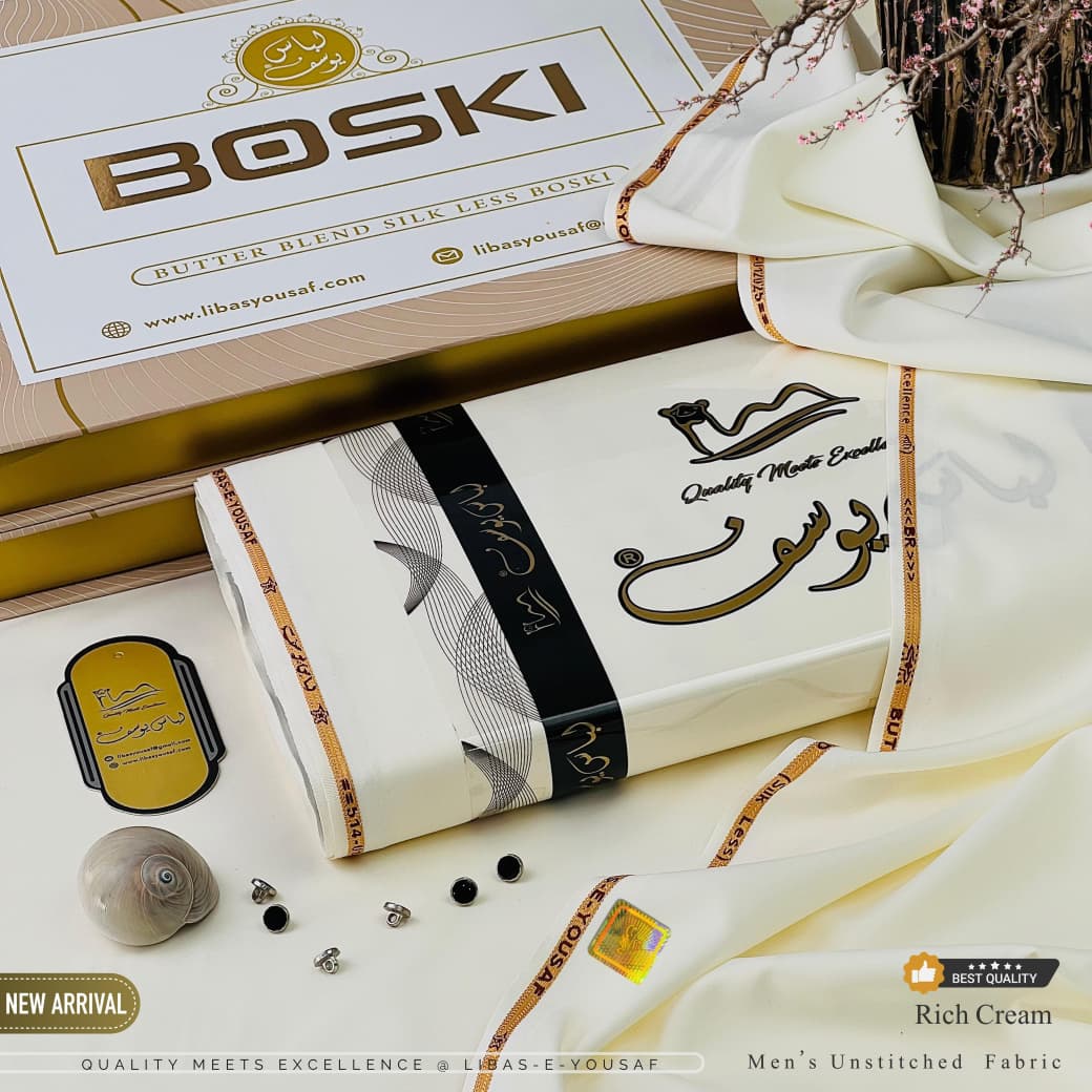 Butter Blend Silk-Less Boski (Rich Cream)