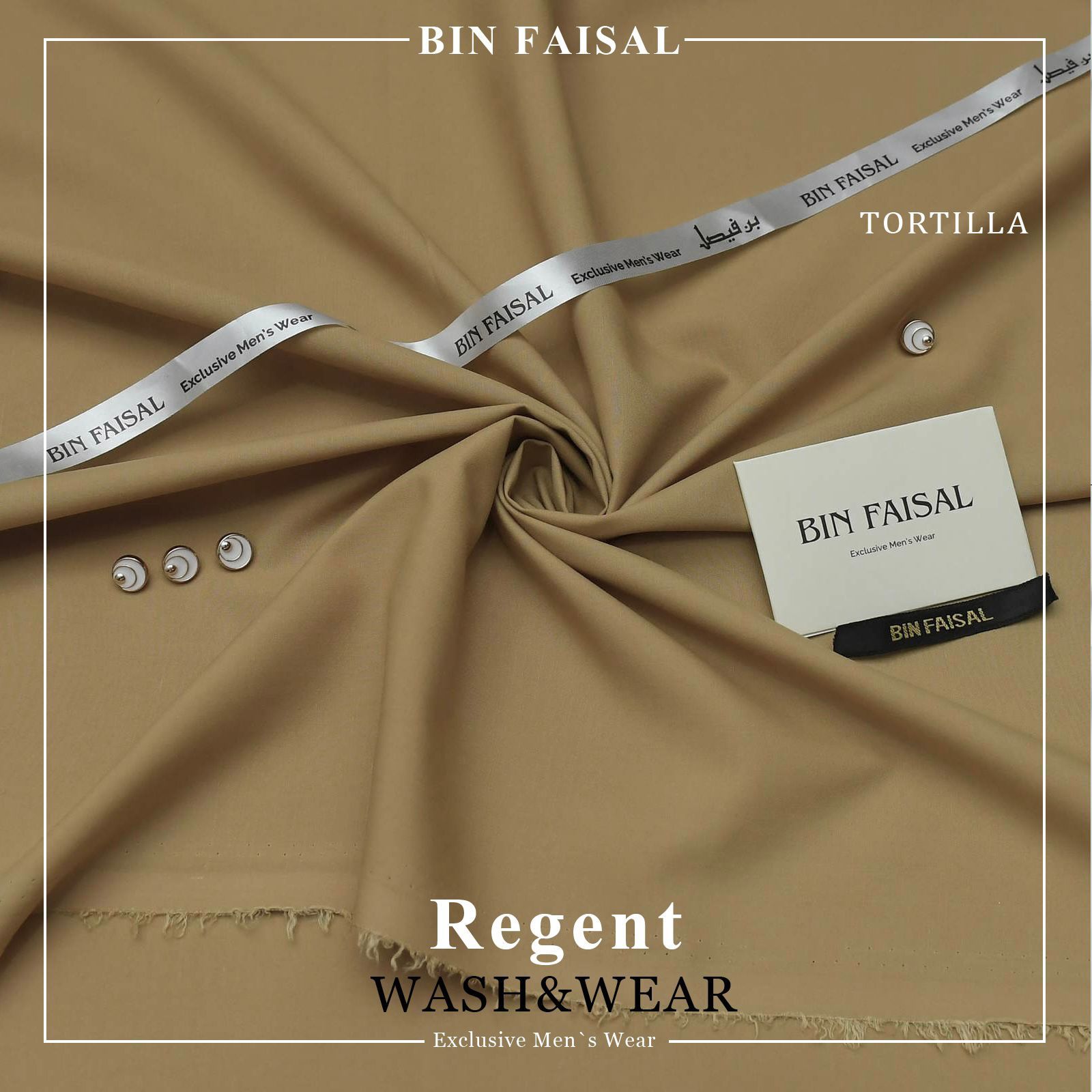 Regent Wash & Wear (Tortilla)