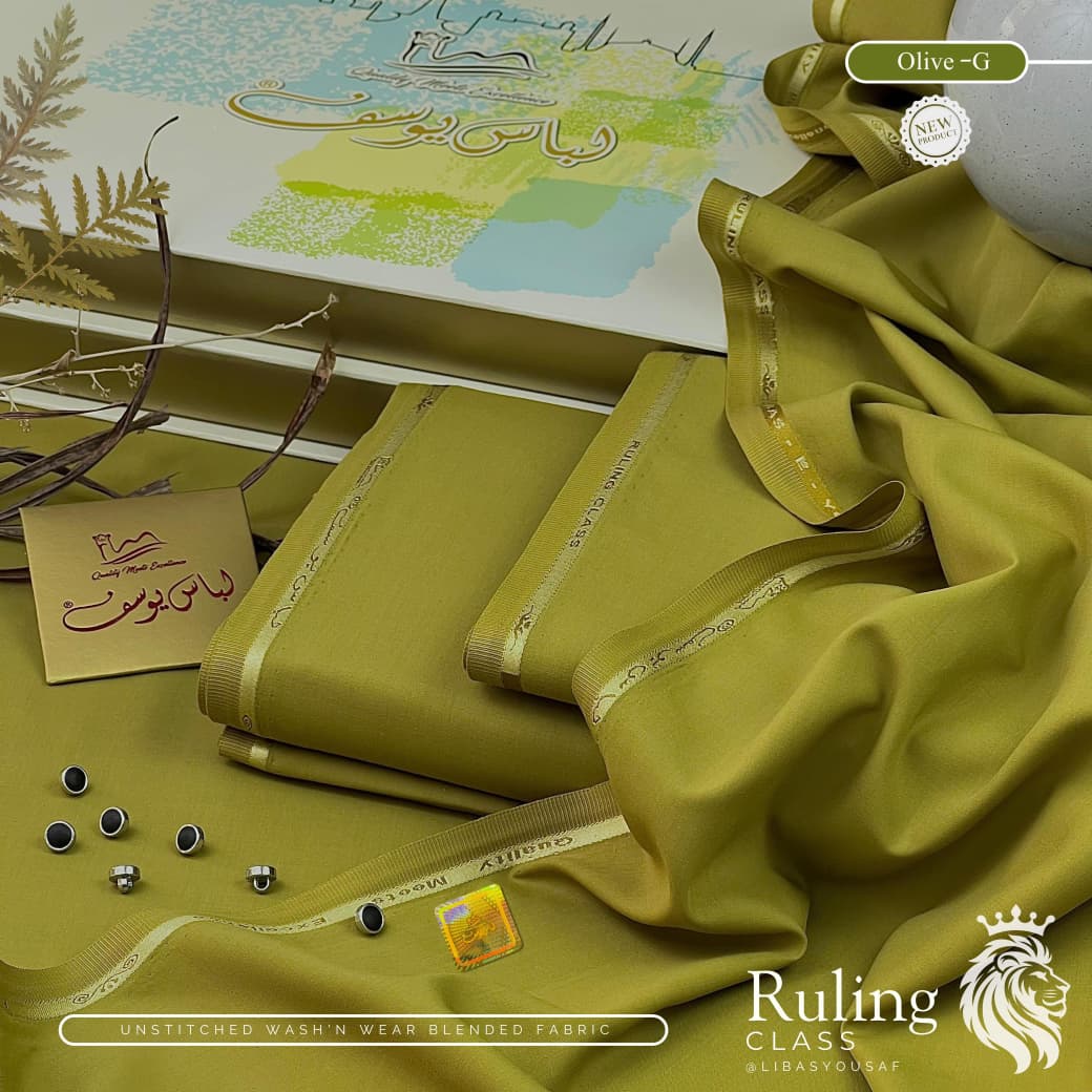 Ruling Class Wash & Wear (Olive-G)