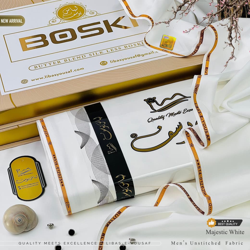 Butter Blend Silk-Less Boski (Majestic White)