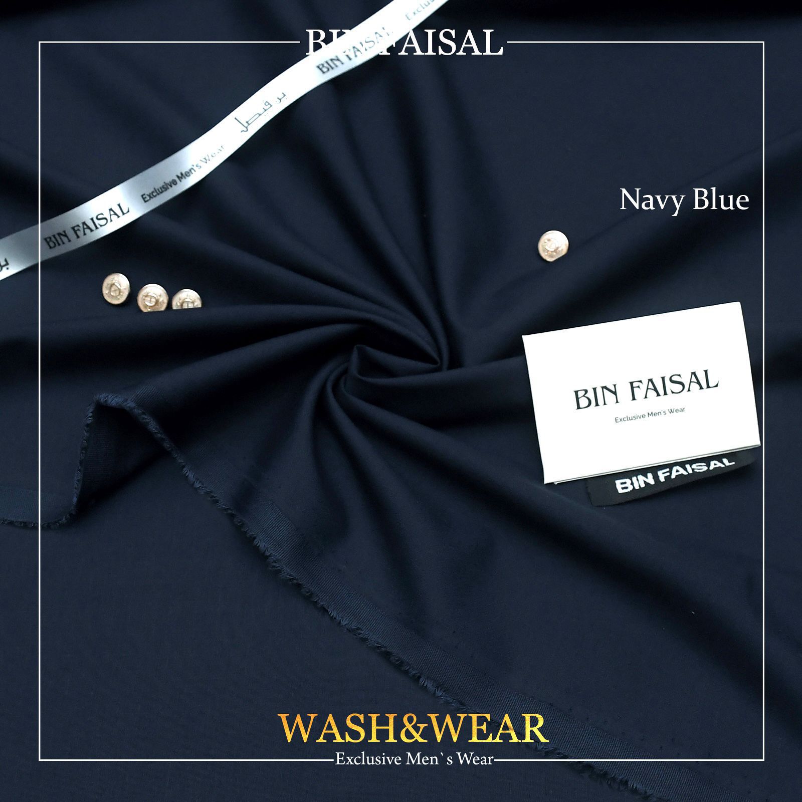 Regent Wash & Wear (Navy Blue)